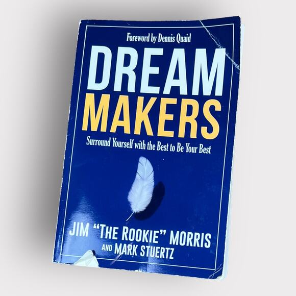 BOOK AUTOGRAPHED - Dream Makers Jim "The Rookie" Morris MLB Pitcher Baseball - Picture 1 of 5